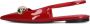 TORAL Slingbacks Dames Carole Maat: 38 Materiaal: Lakleer Kleur: Rood - Thumbnail 3