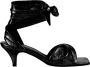 Toral Zwart Sara Sandalen Zwart Tl-sara Sofia Black - Thumbnail 2