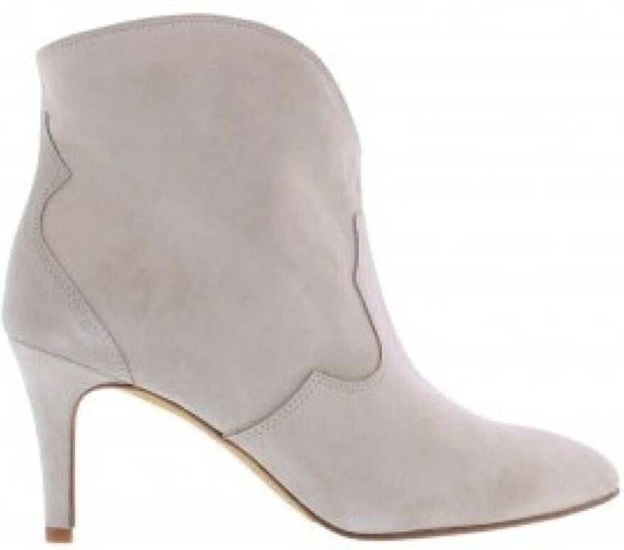 Toral Taupe enkellaarzen