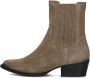 TORAL Enkellaarsjes Dames Lisen Maat: 43 Materiaal: Suède Kleur: Taupe - Thumbnail 3