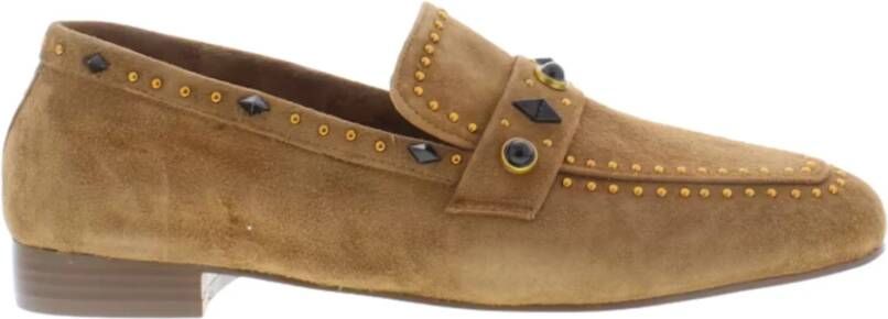 Toral TL-Suzanna Camel Loafers Brown Dames