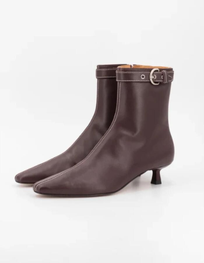 Toral Laarzen Bordeaux Enkellaarzen Bordeaux Tl-cadence - Foto 3