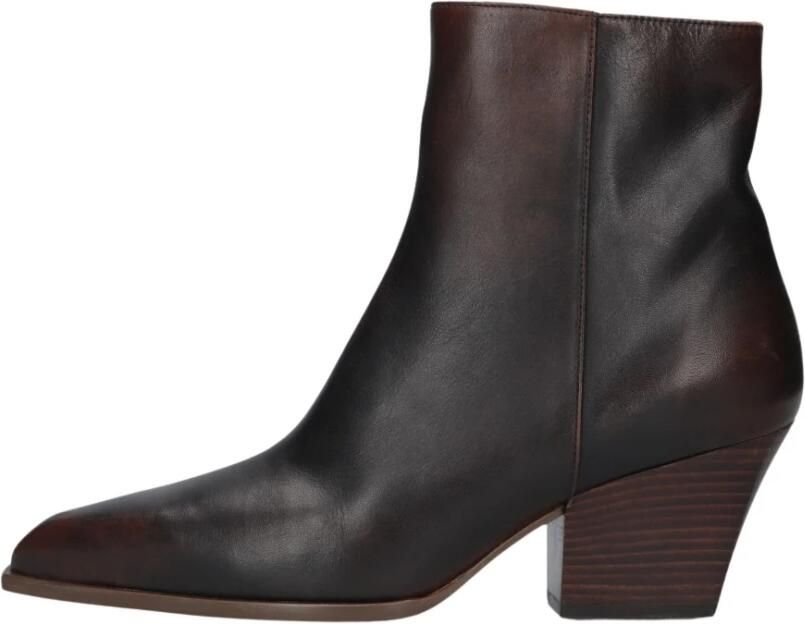 TORAL Enkellaarsjes Dames Scarlet Country Leer Bruin - Foto 1