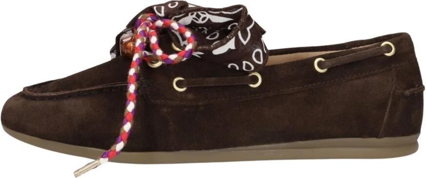 TORAL Mocassins Dames Tl-nahua Personalize Suède Bruin - Foto 6