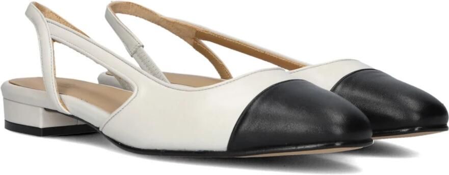 TORAL Slingbacks Dames Luisa Leer Wit - Foto 2