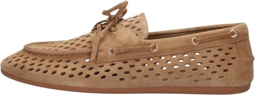TORAL Veterschoenen Dames Karmel Maat: 40 Materiaal: Suède Kleur: Camel - Foto 7