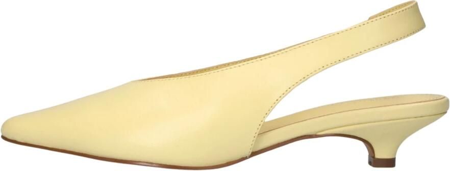 TORAL Slingbacks Dames Lenore Leer Butter yellow