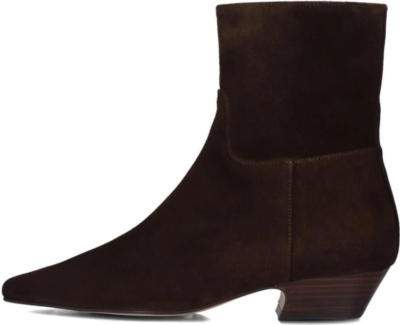 TORAL Enkellaarsjes Dames Irene Maat: 39 Materiaal: Suède Kleur: Bruin - Foto 3