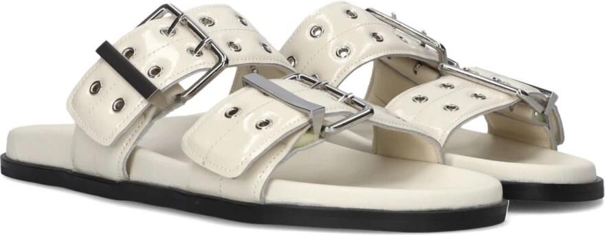 TORAL Slippers Dames Ares Lakleer Gebroken wit