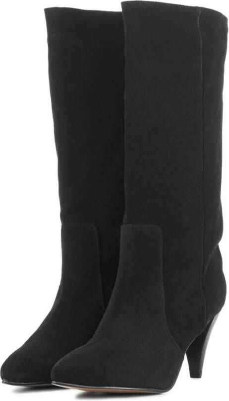 TORAL Hoge Laarzen Dames Seller Maat: 41 Materiaal: Suède Kleur: Zwart