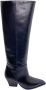 TORAL Hoge Laarzen Dames Dakota Maat: 41 Materiaal: Leer Kleur: Zwart - Thumbnail 8
