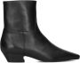 TORAL Enkellaarsjes Dames Irene Maat: 38 Materiaal: Leer Kleur: Zwart - Thumbnail 3