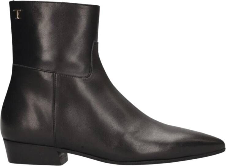 Toral Zwarte Enkellaarzen Belinda