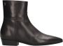TORAL Enkellaarsjes Dames Belinda Maat: 36 Materiaal: Leer Kleur: Zwart - Thumbnail 2
