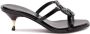TORY BURCH Zwarte Miller Bombé Sandalen van Kalfsleer Zwart Dames - Thumbnail 1
