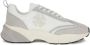 Tory Burch A delvormige Suède Sneakers met Logo Detail - Thumbnail 1