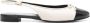 Tory Burch Stijlvolle Ballerina`s Licht Crème Zwart - Thumbnail 2