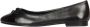 TORY BURCH Zwarte Leren Cap Toe Ballerina`s Black Dames - Thumbnail 14