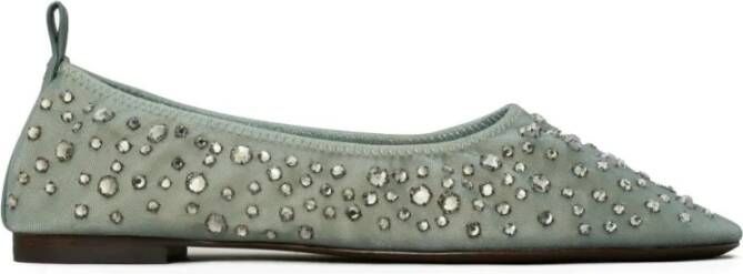 Tory Burch Ballerina`s met kristallen