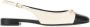 Tory Burch Stijlvolle Ballerina`s Licht Crème Zwart - Thumbnail 4