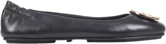 TORY BURCH Ballerinas Minnie Travel Ballet With Metal Logo in zwart