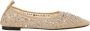 TORY BURCH Ballerina's met glinsterende kristallen Beige Dames - Thumbnail 1