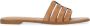 TORY BURCH Bruin Leren Slide Sandalen Brown Dames - Thumbnail 1