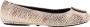 Tory Burch Beige Platte Schoenen met Logo Detail - Thumbnail 1
