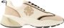 TORY BURCH Beige Sneakers Mesh Voetbed Gymschoenen Beige Dames - Thumbnail 6