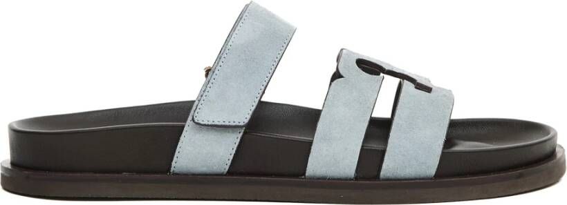 Tory Burch Ciabatta Ines Sport Azzurro Sandalen