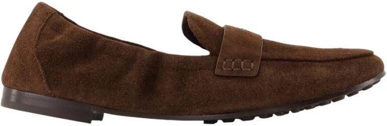 Tory Burch Bruine Ballet Loafers Leren Instapper