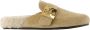 TORY BURCH Bruine Leren Pantoffels Elegante Stijl Brown Dames - Thumbnail 1