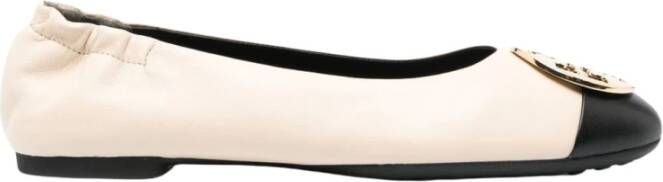 TORY BURCH Cap-Toe Ballet Flats Multicolor Dames