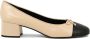 TORY BURCH Roze Zwarte Korrelige Leren Hak Pink Dames - Thumbnail 7
