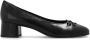 TORY BURCH Zwarte leren strikdetail middelhakpompen Black Dames - Thumbnail 8