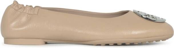 TORY BURCH Claire Ballet Flats Moderne Twist op Klassiek Design Beige Dames - Foto 4