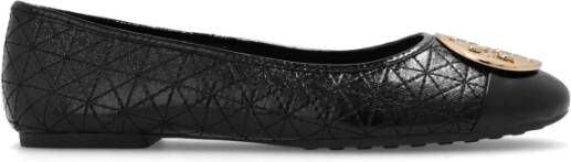 TORY BURCH Loafers & ballerina schoenen Claire Quilted Ballet in zwart