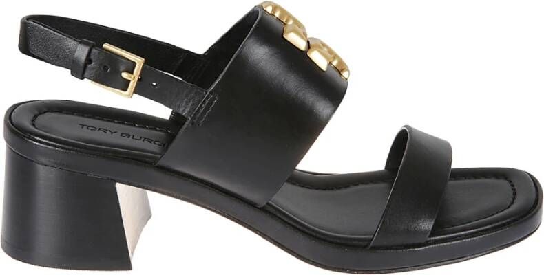 TORY BURCH Eleanor 55mm Hak Sandalen Zwart Dames