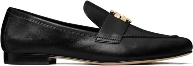 TORY BURCH Eleanor Leren Instap Sandalen Zwart Black Dames