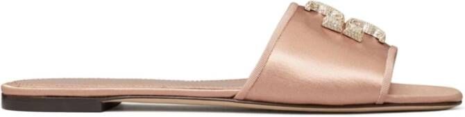 TORY BURCH Eleanor Pave Slide Sandalen Pink Dames