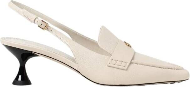 TORY BURCH Elegante Ballet Slingback Schoenen Beige Dames