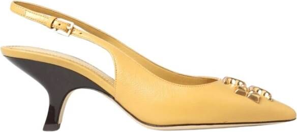 TORY BURCH Elegante Decollete Schoenen voor Vrouwen Yellow Dames