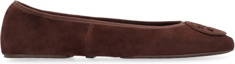 Tory Burch Elegante Suède Ballerina's