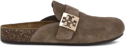 Tory Burch Elegante Suede Muiltjes