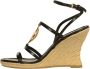 TORY BURCH Espadrille Wedge Platte Schoenen Black Dames - Thumbnail 1