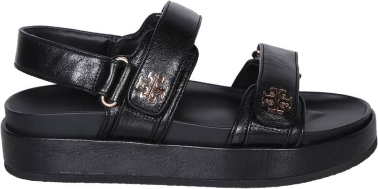 TORY BURCH Flat Sandals Black Dames