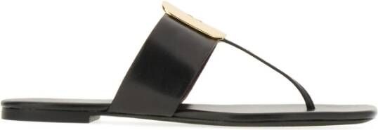 TORY BURCH Flip Flops Black Dames