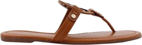 TORY BURCH Flip Flops Brown Dames