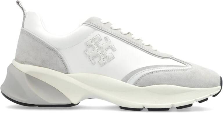 TORY BURCH `Good Luck` sneakers Gray Dames