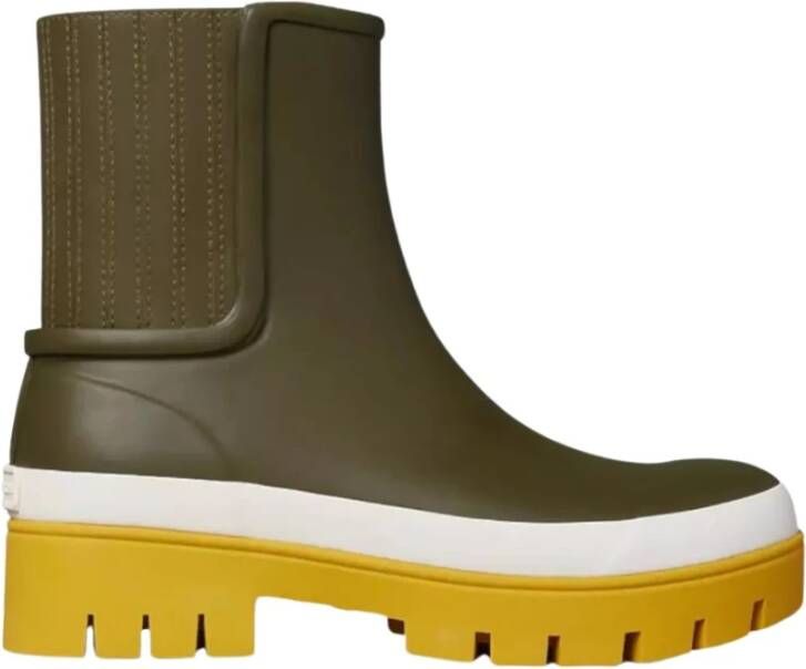 Tory Burch Groene Enkel Regenlaarzen